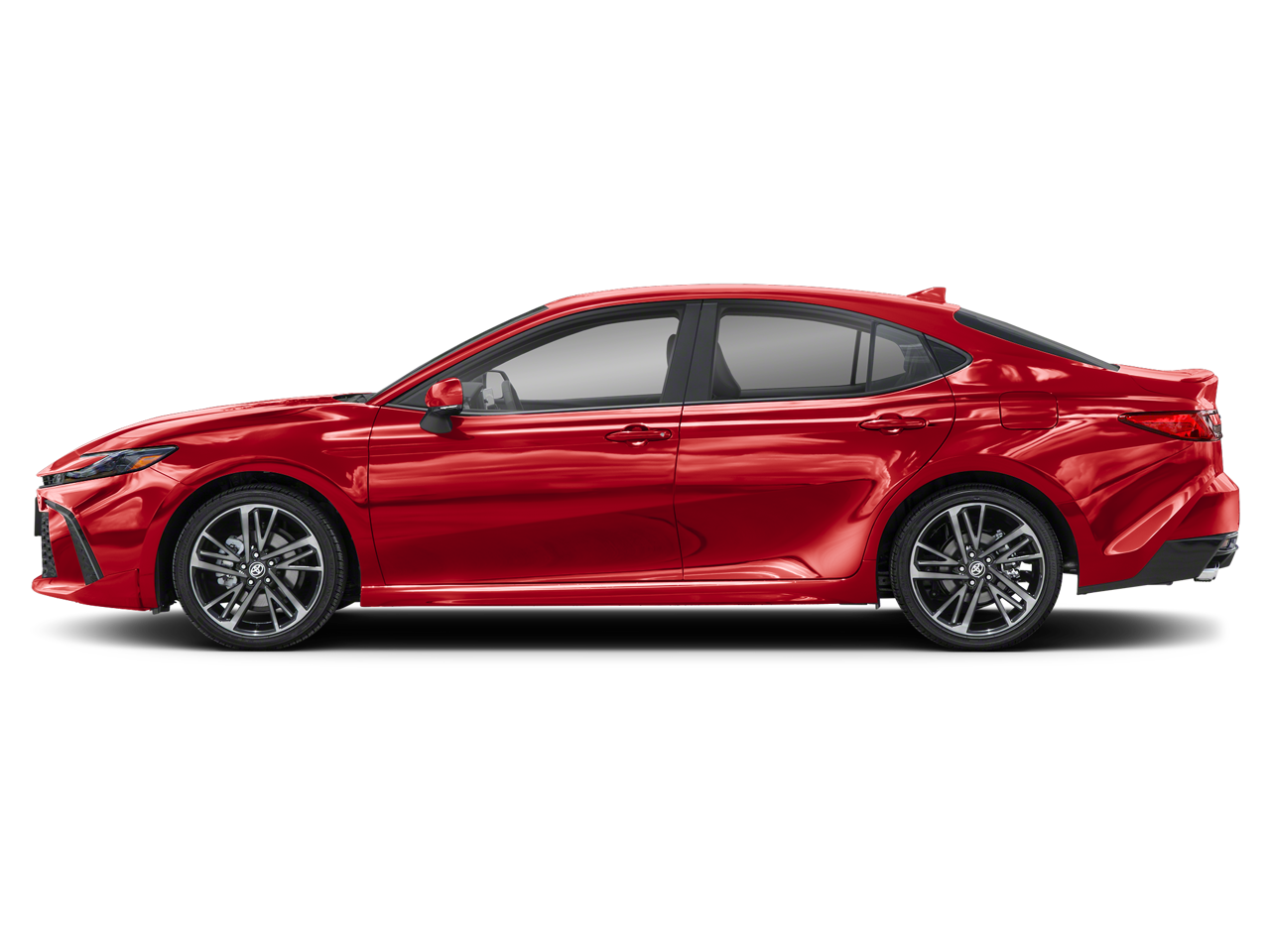 2026 Toyota Camry Hybrid — rear three-quarter view