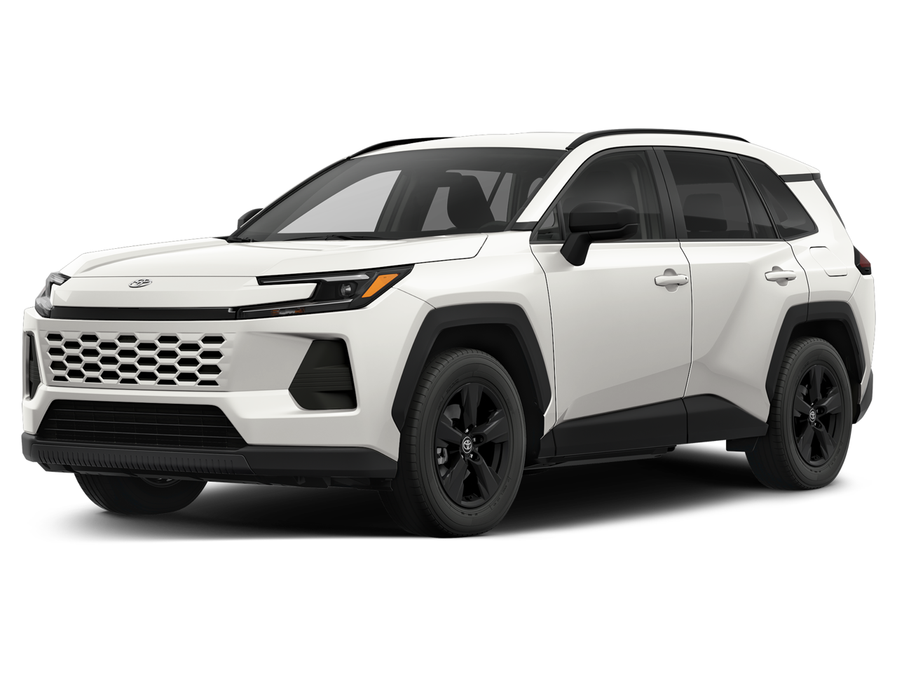 2026 Toyota RAV4 XLE Premium in Ice Cap — front three-quarter view