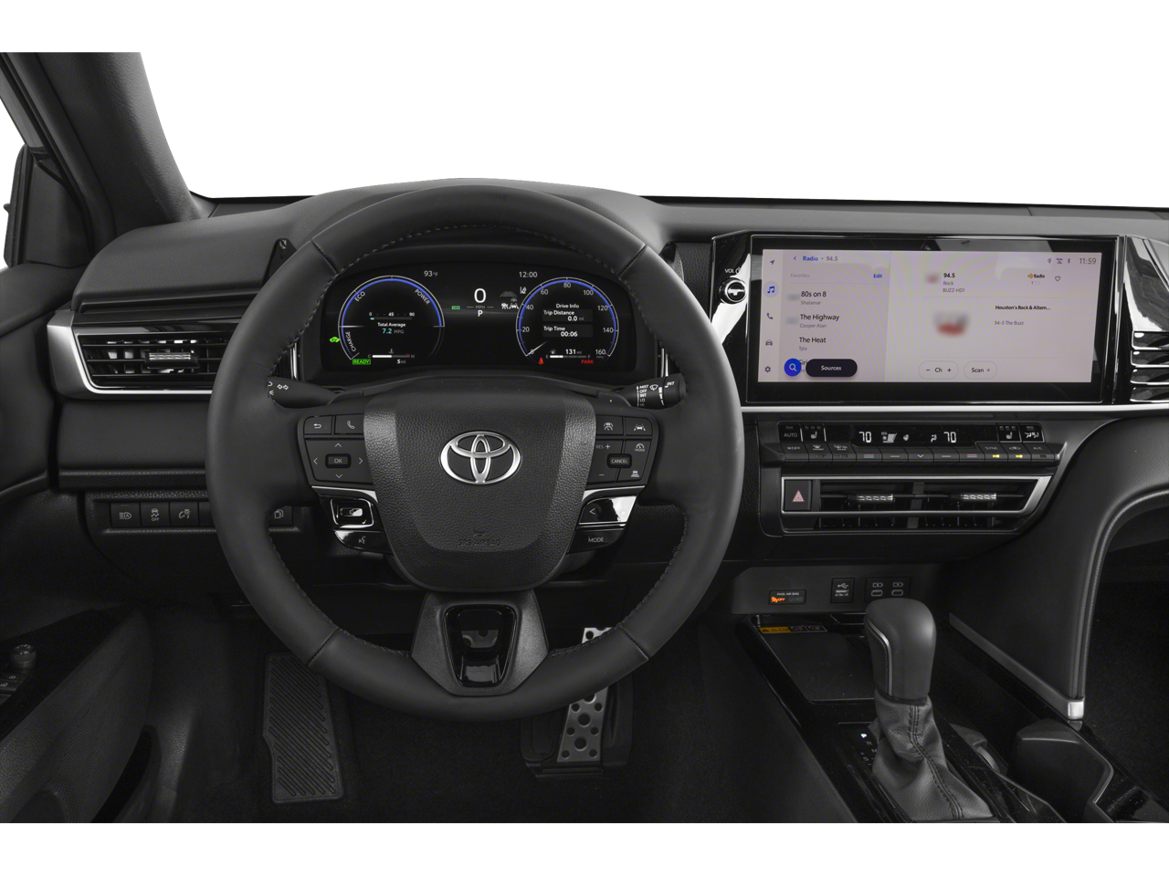 2026 Toyota Camry Hybrid — interior view