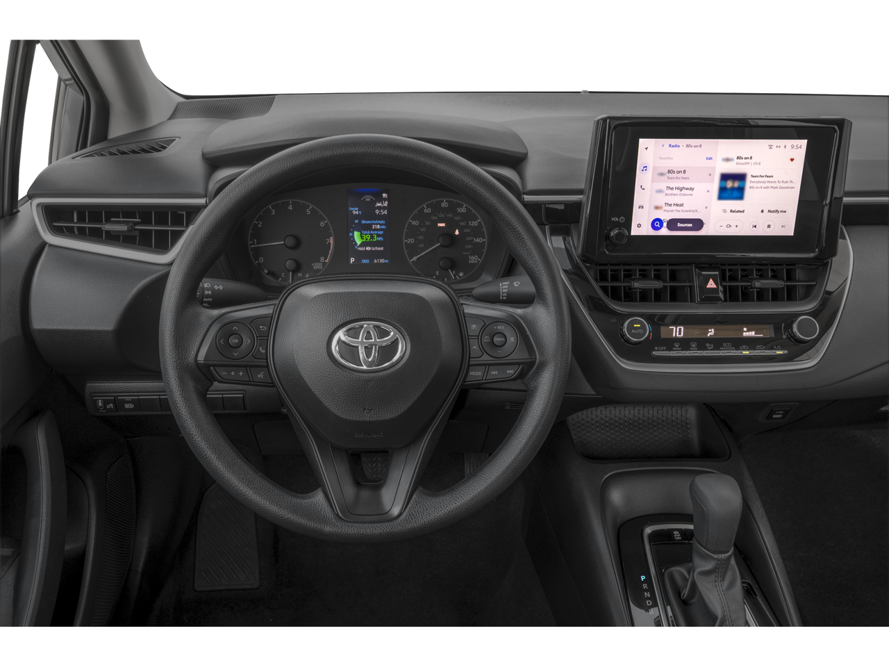 2026 Toyota Corolla — interior view