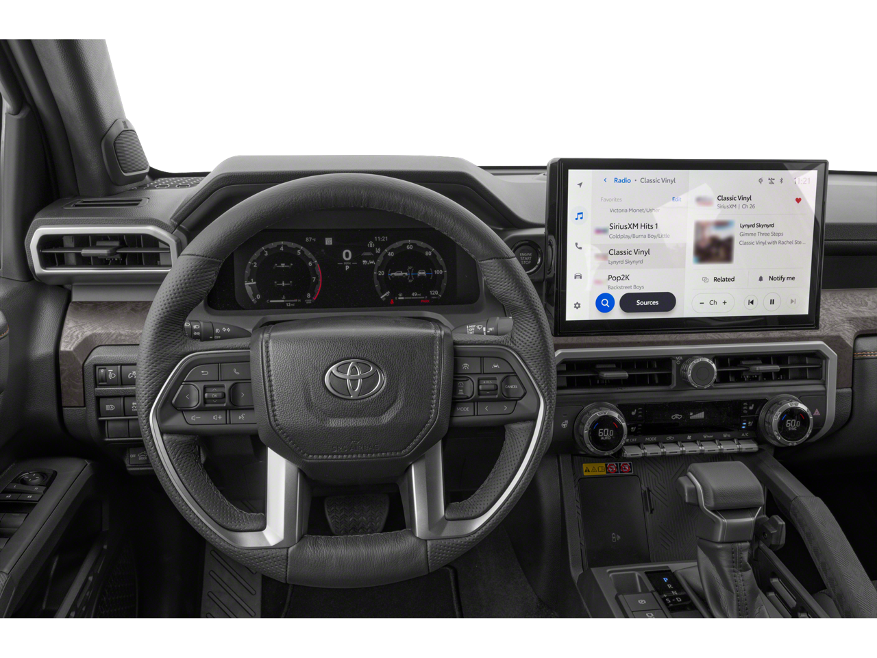 2026 Toyota Tacoma — interior view