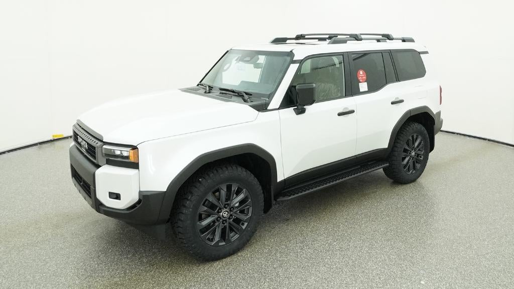2027 Toyota Land Cruiser Land Cruiser in Wind Chill Pearl — front three-quarter view