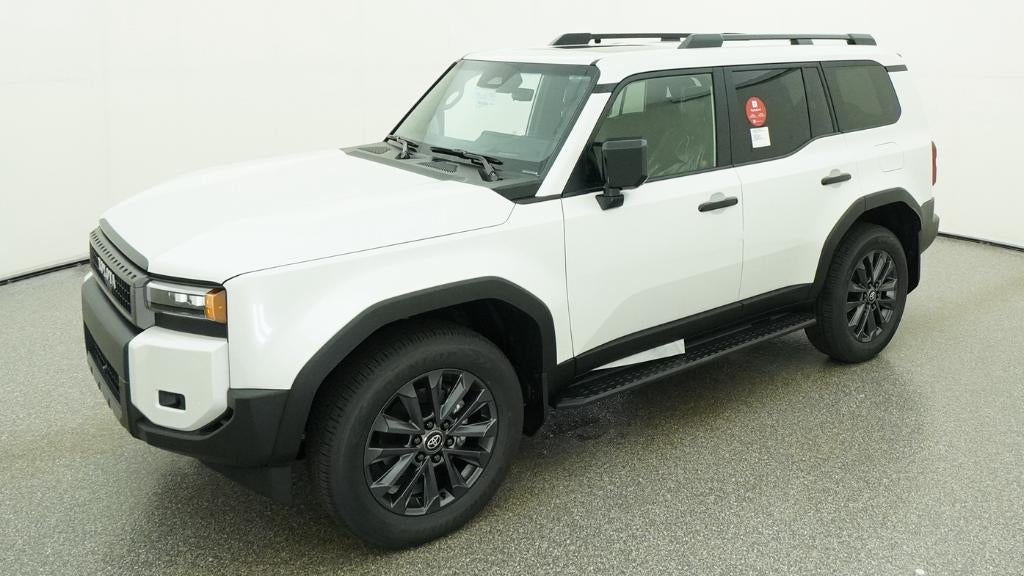 2027 Toyota Land Cruiser Land Cruiser in Wind Chill Pearl — front three-quarter view